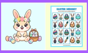 Free Easter Memory Game For Kids