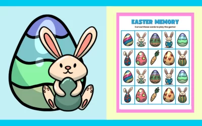 Free Printable Easter Memory Game