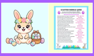 Free Easter Riddles Game For Kids
