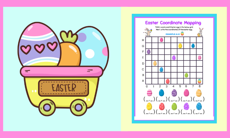 Free Printable Easter Grid Mapping