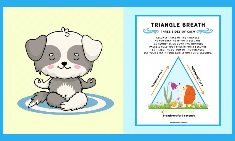 Free Printable Triangle Breathing