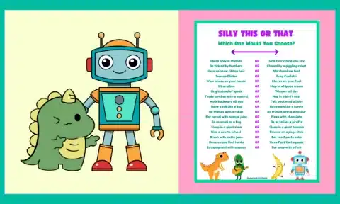 Free Printable Silly This Or That