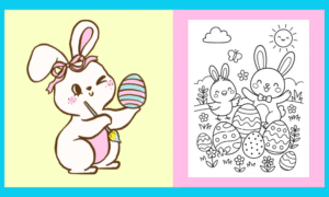 Free Printable Easter Coloring Page #17