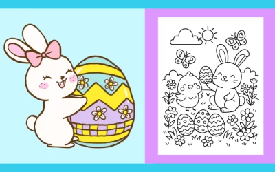 Free Printable Easter Coloring Page #20