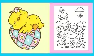 Free Printable Easter Coloring Page #21