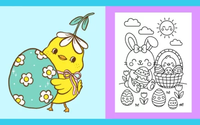Free Printable Easter Coloring Page #22