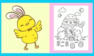 Free Printable Easter Coloring Page #23