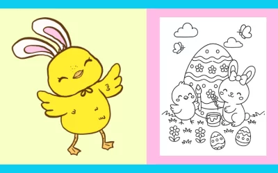 Free Printable Easter Coloring Page #23