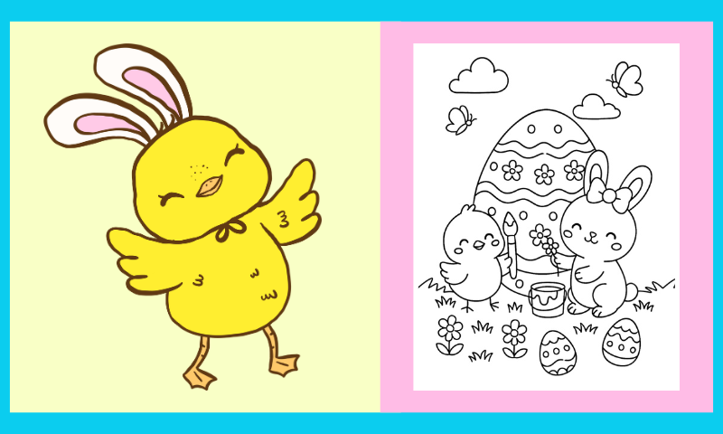 Free Printable Easter Coloring Page #23