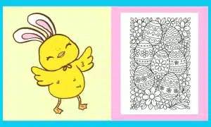 Free Printable Easter Coloring Page #15