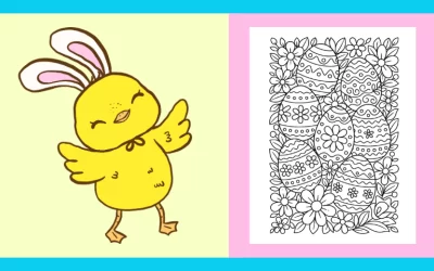 Free Printable Easter Coloring Page #15