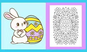 Free Printable Easter Coloring Page #10