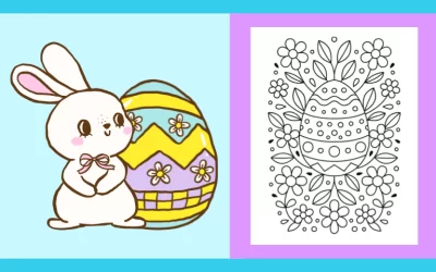 Free Printable Easter Coloring Page #10