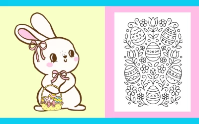 Free Printable Easter Coloring Page #11