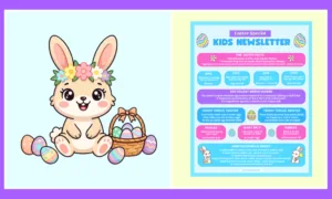 Free Easter Fun Kids Newsletter
