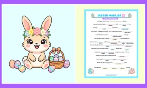Free Easter Mad Libs: Bunny Town
