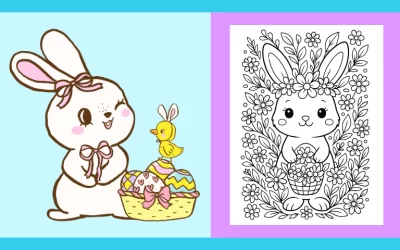 Free Printable Easter Coloring Page #16