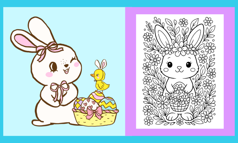 Free Printable Easter Coloring Page #16