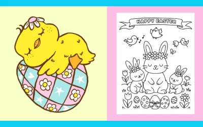 Free Printable Easter Coloring Page #29