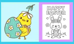 Free Printable Easter Coloring Page #30