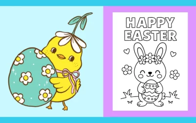 Free Printable Easter Coloring Page #30