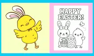 Free Printable Easter Coloring Page #31