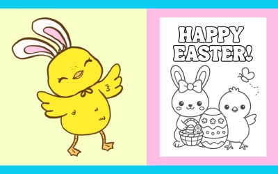 Free Printable Easter Coloring Page #31