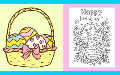 Free Printable Easter Coloring Page #33