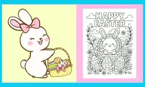 Free Printable Easter Coloring Page #35