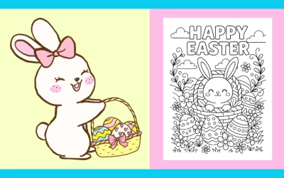 Free Printable Easter Coloring Page #35