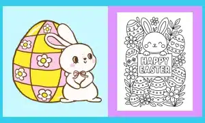 Free Printable Easter Coloring Page #36