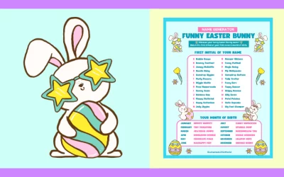 Free Printable Funny Bunny Name