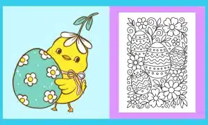 Free Printable Easter Coloring Page #14