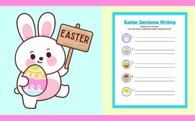 Free Printable Easter Sentence Writing