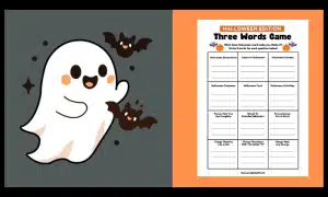 Free Printable Halloween Word Game