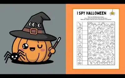 Free Printable Halloween I Spy Activity π