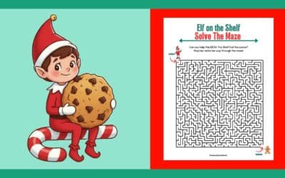 Free Elf On The Shelf Maze 4: Difficult