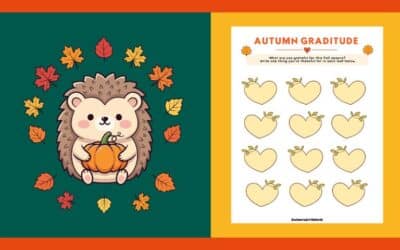 Free Printable Fall Gratitude Worksheet