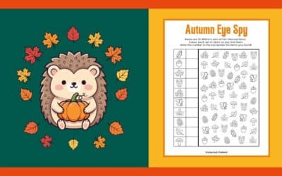 Free Printable Fall I Spy Activity