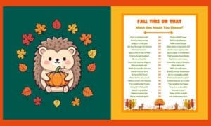 Free Printable Fall Would You Rather