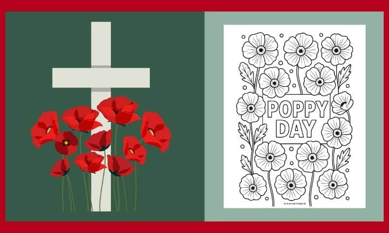 Popy Say Free Remembrance Day & Poppy Day Printables • Enchanted Little World