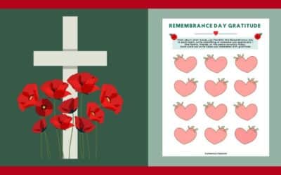 Free Printable Remembrance Day Gratitude