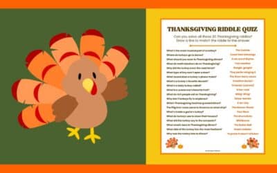 Free Thanksgiving Riddle Game