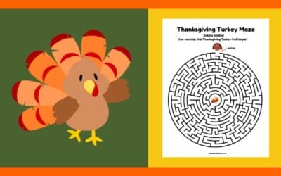 Free Thanksgiving Maze Activity