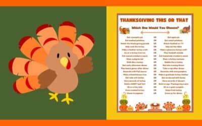 Free Thanksgiving Would You Rather