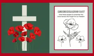 Free Printable Remembrance Day Coloring
