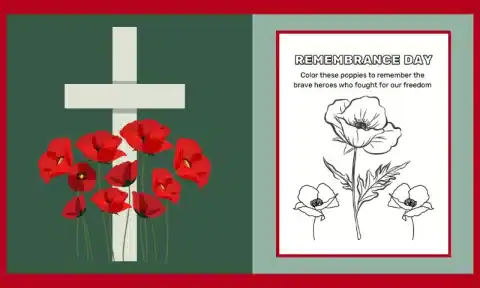 Free Printable Remembrance Day Coloring