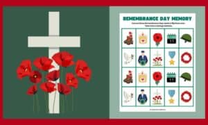 Free Printable Remembrance Day Memory