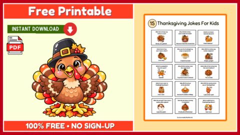 Free Thanksgiving Jokes for Kids