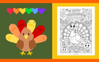 Free Thanksgiving Coloring Page 10